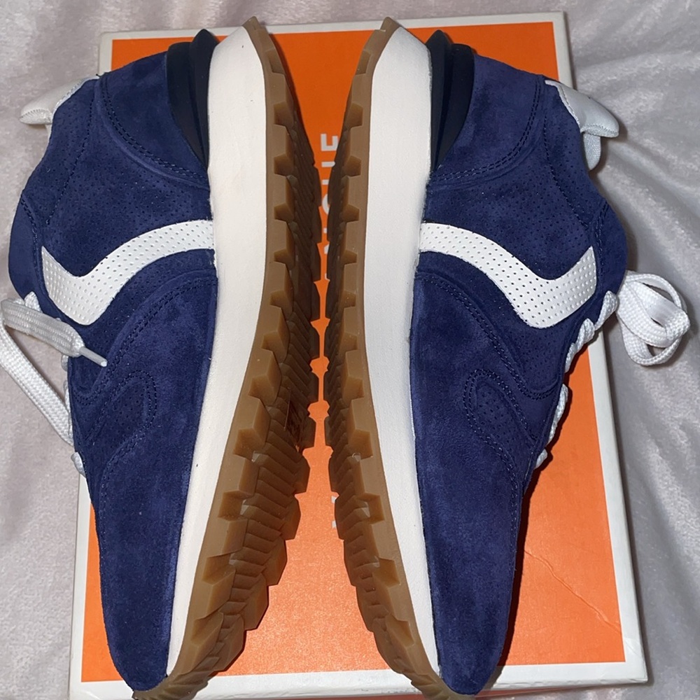 NWT VOILE BLANCHE Paris Race Sneaker in Ink Blue - Picture 14 of 15